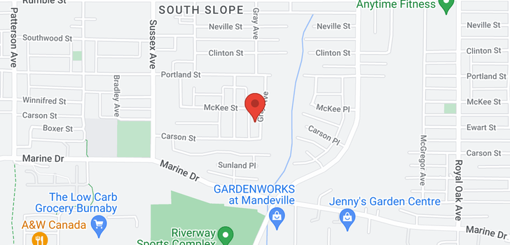 map of 8083 GRAY AVENUE